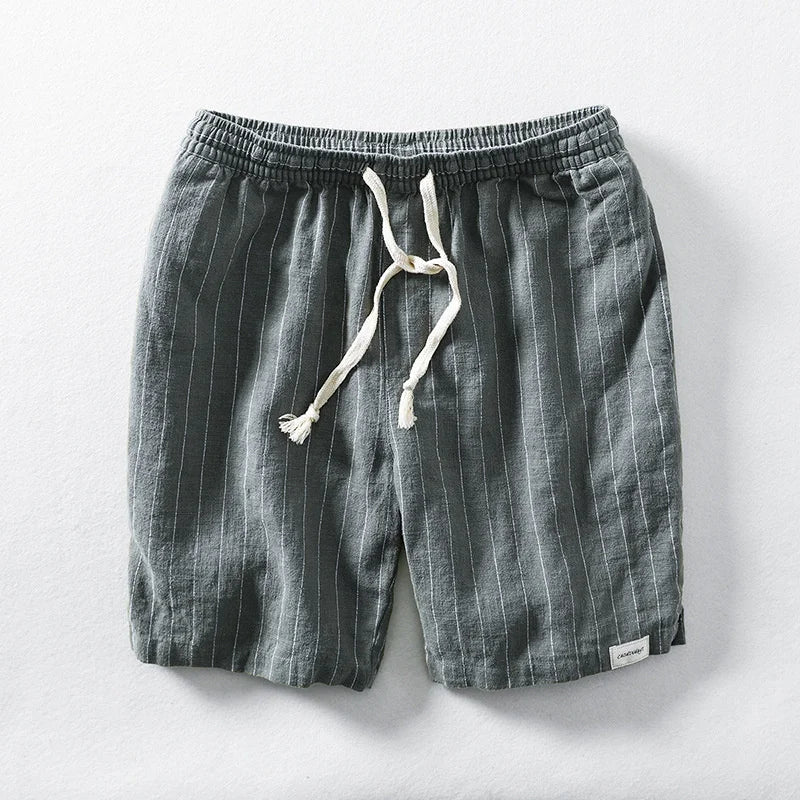 Super Bequeme Herren Leinen Shorts - Image 2
