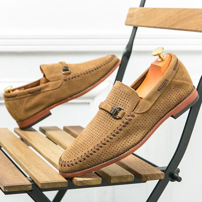 Herrenschuhe aus echtem Leder - Image 11