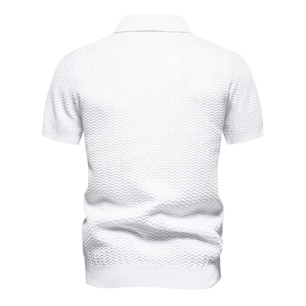 Stylisches Herrenhemd mit Rippenmuster - Image 2