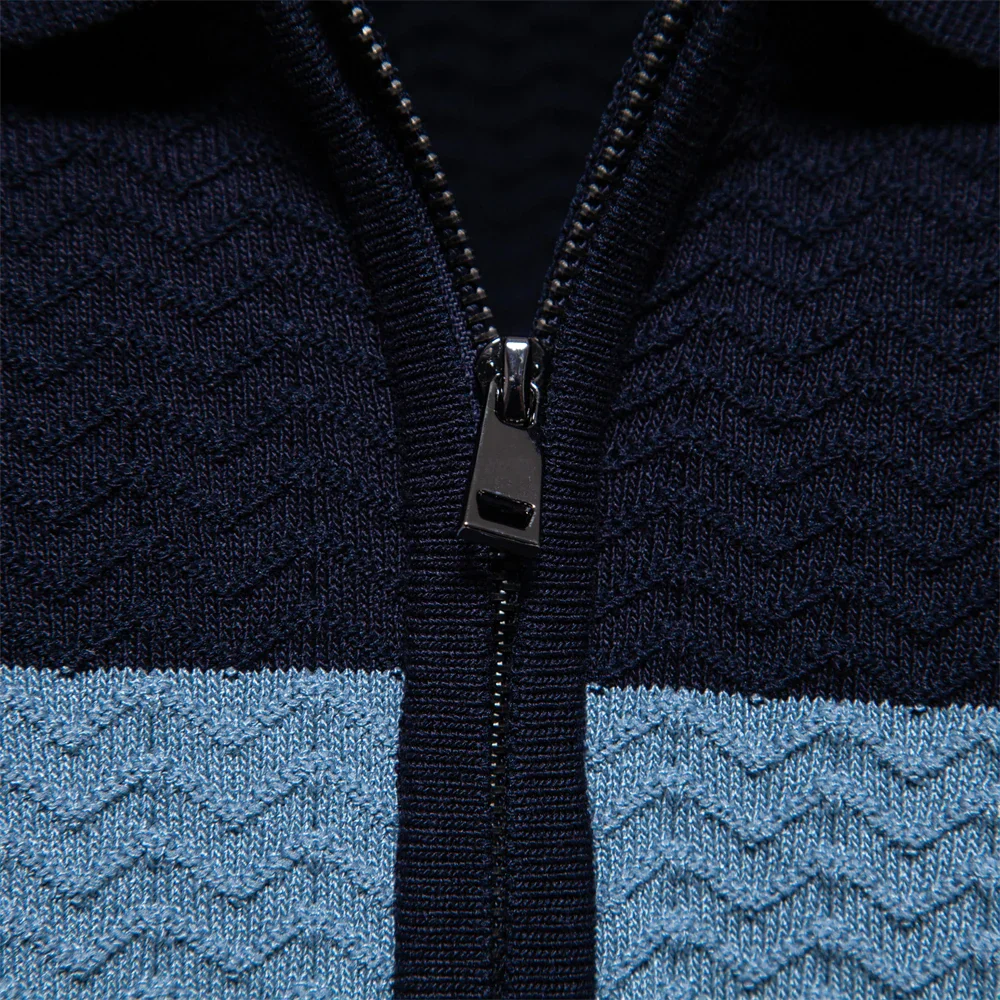 Stylisches Herrenhemd mit Rippenmuster - Image 4