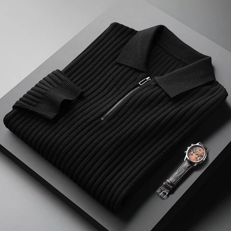 Premium Herren Pullover mit Polo Kragen - weich und komfortabel - Image 4
