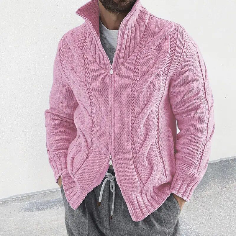 Premium gestrickter Herren Cardigan - elegant und warm - Image 6