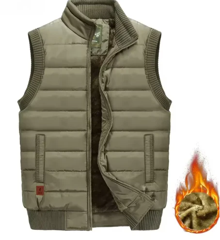 Warme Outdoor Weste mit Futter für Herren - Image 6