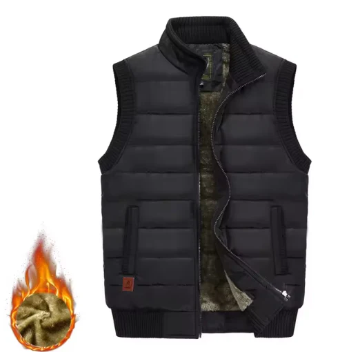 Warme Outdoor Weste mit Futter für Herren - Image 7