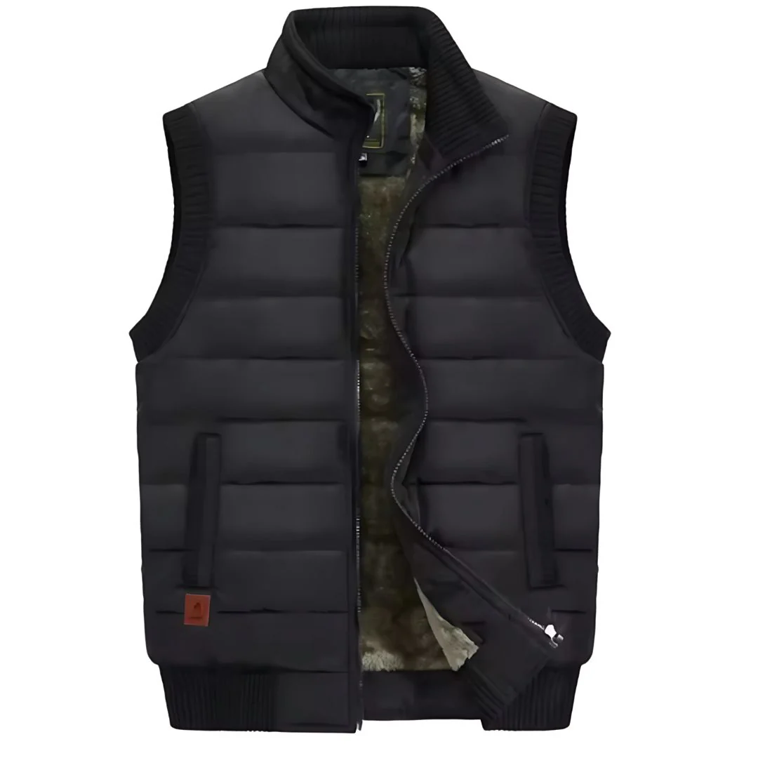 Warme Outdoor Weste mit Futter für Herren - Image 9