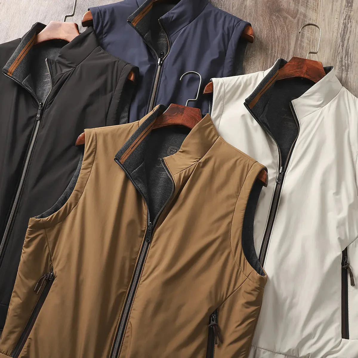 Herren Performance Weste mit Funktionsmaterial - Image 10