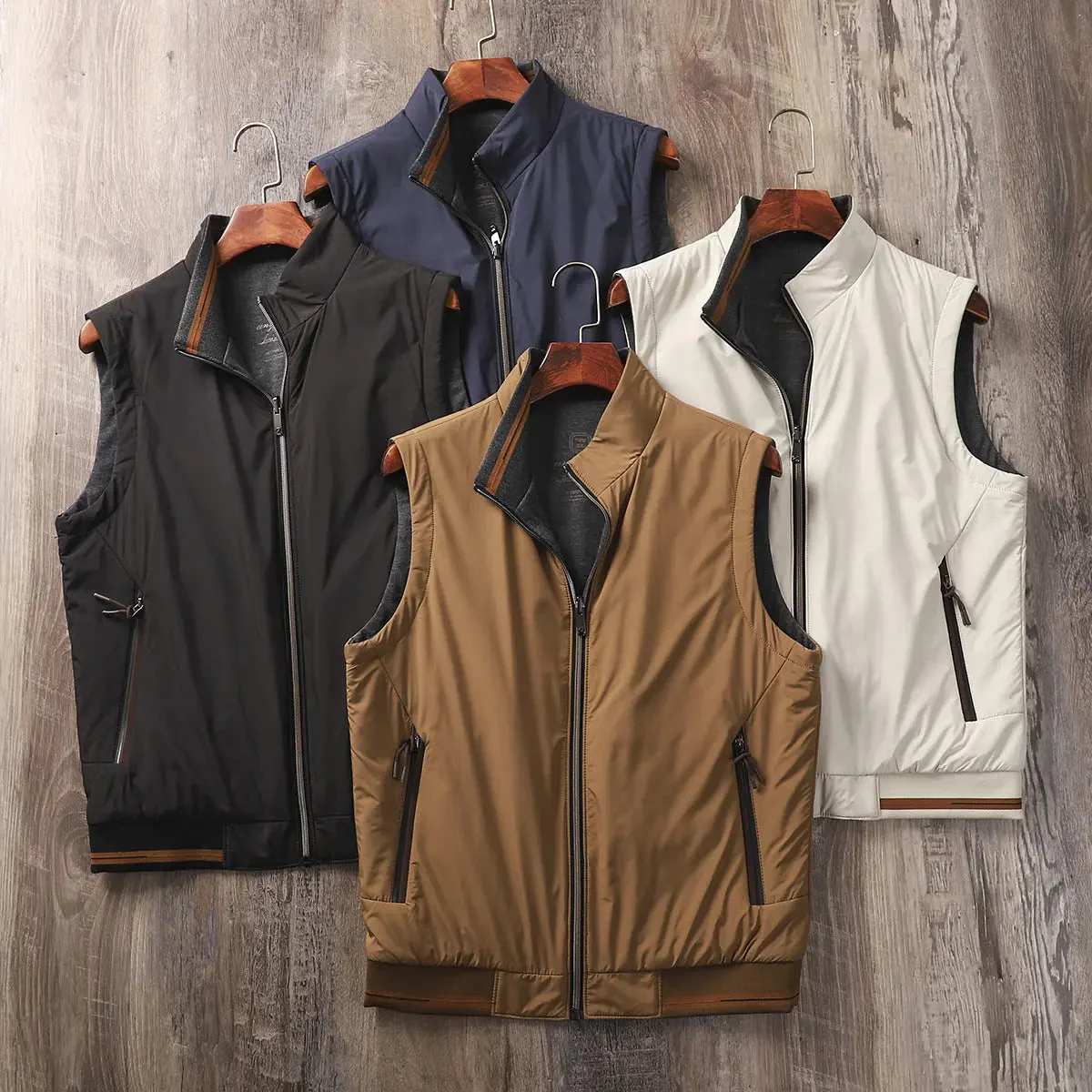 Herren Performance Weste mit Funktionsmaterial - Image 11
