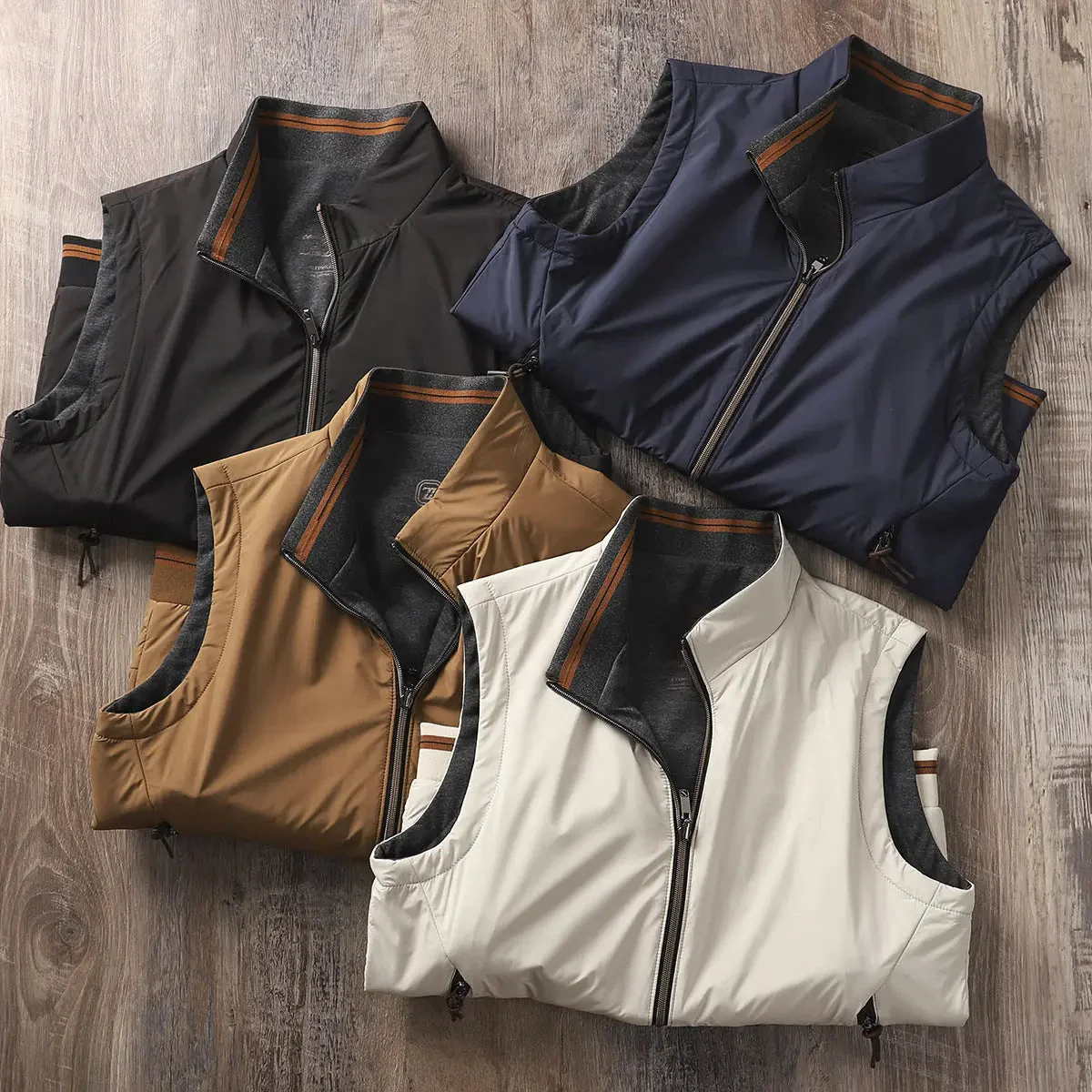 Herren Performance Weste mit Funktionsmaterial - Image 12