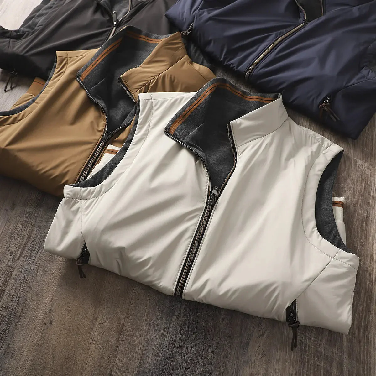 Herren Performance Weste mit Funktionsmaterial - Image 13