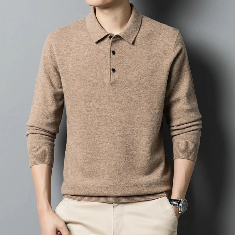 Herren Hochwertiger Polo Pullover - Image 3