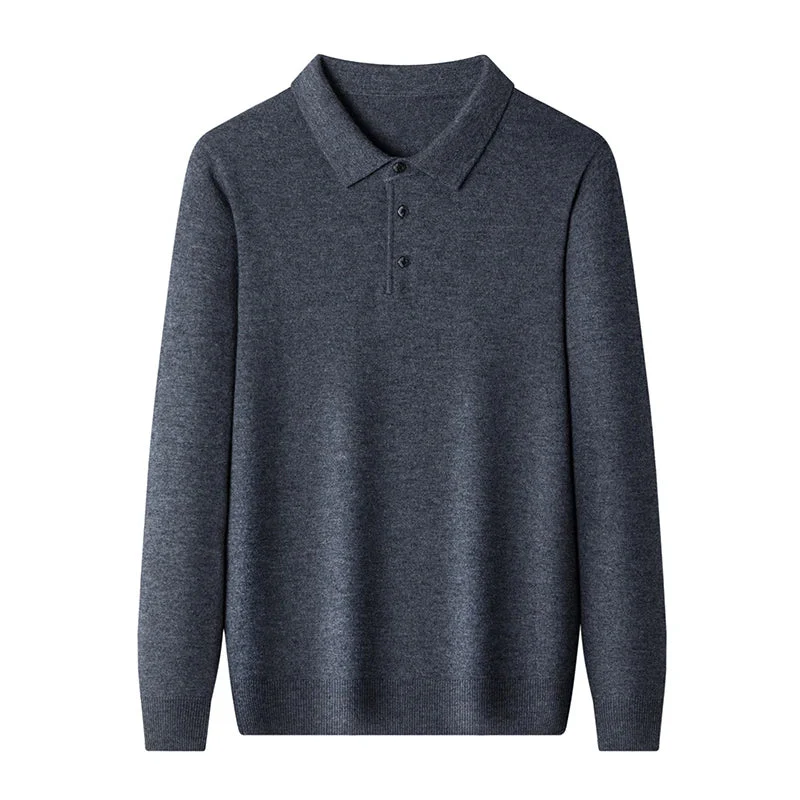 Herren Hochwertiger Polo Pullover - Image 5