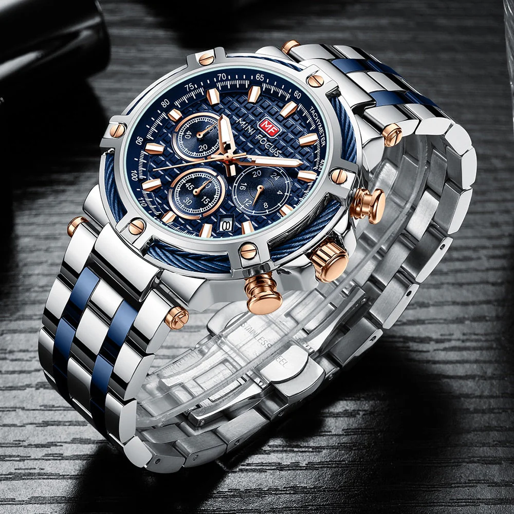 Maritime Herren Armbanduhr - Image 3