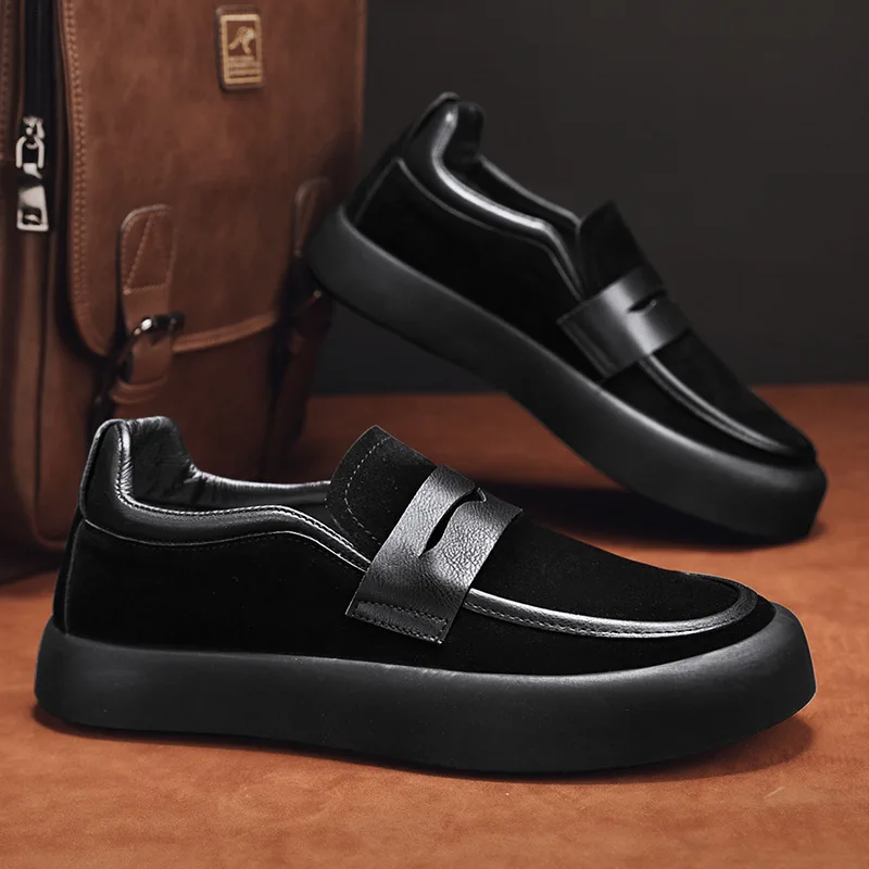 Modische Wildleder-Slipper für Herren - Stilvoll und komfortabel - Image 3