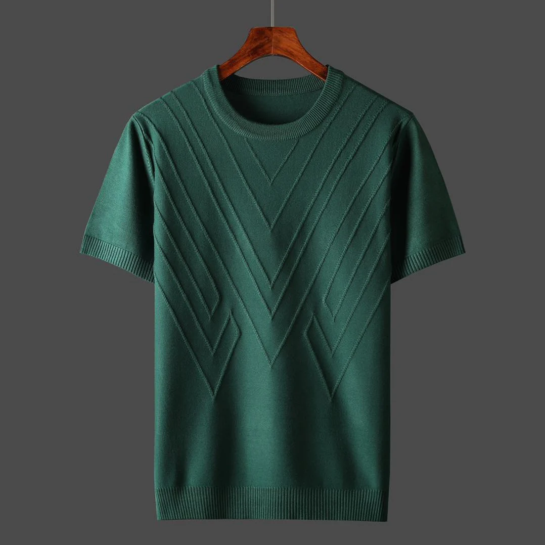 Zetiloses Herren Baumwoll-T-Shirt – Stilvolles Design - Image 9