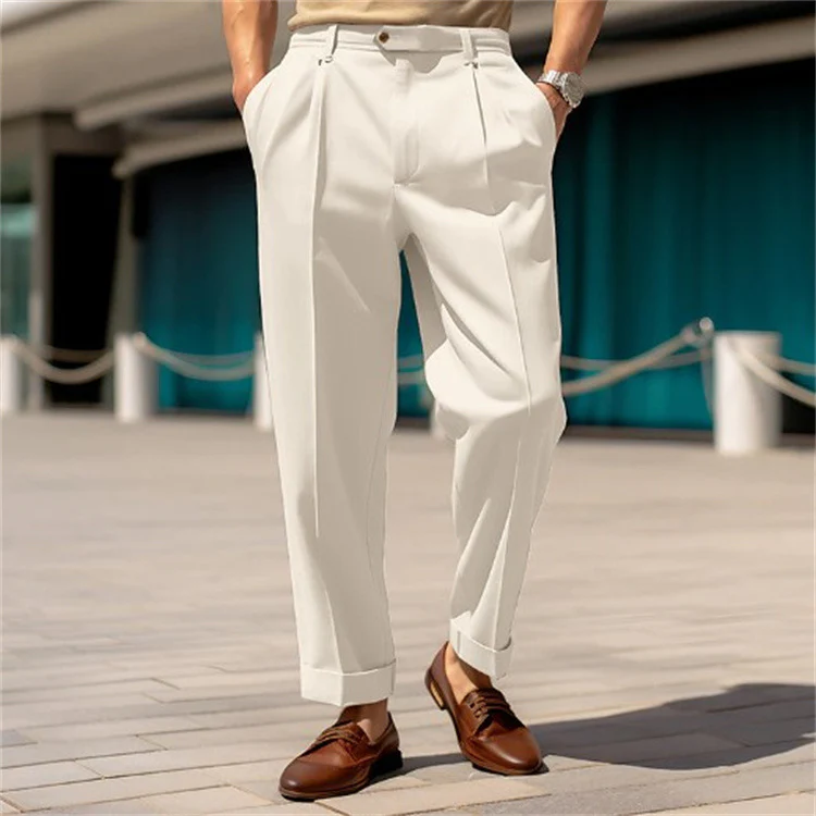 Elegante & Bequeme Herren Anzughose im Straight Schnitt - Image 3