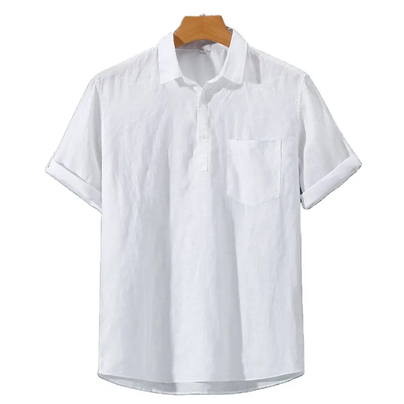 Herren Polo, aus Leinen und elegant - Image 3