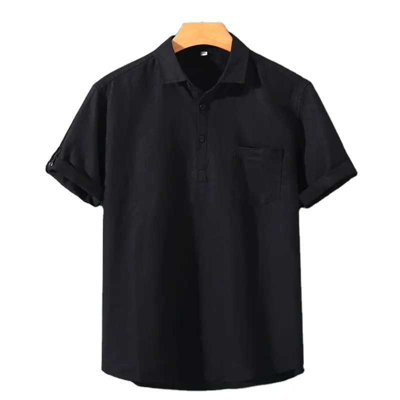 Herren Polo, aus Leinen und elegant - Image 4