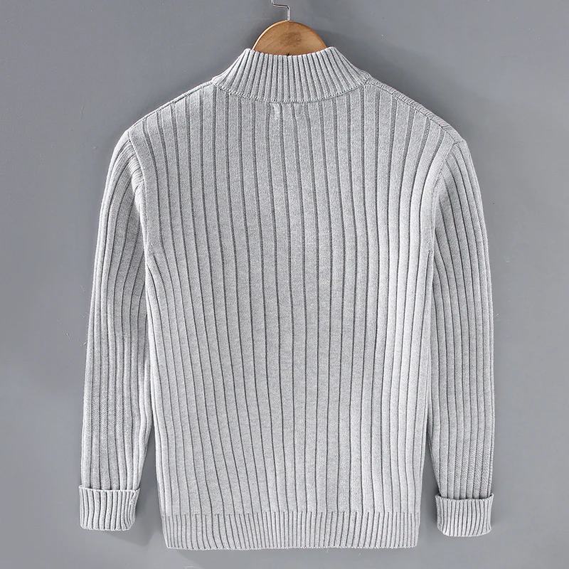 Premium Herren Strickjacke aus Baumwolle - Image 3