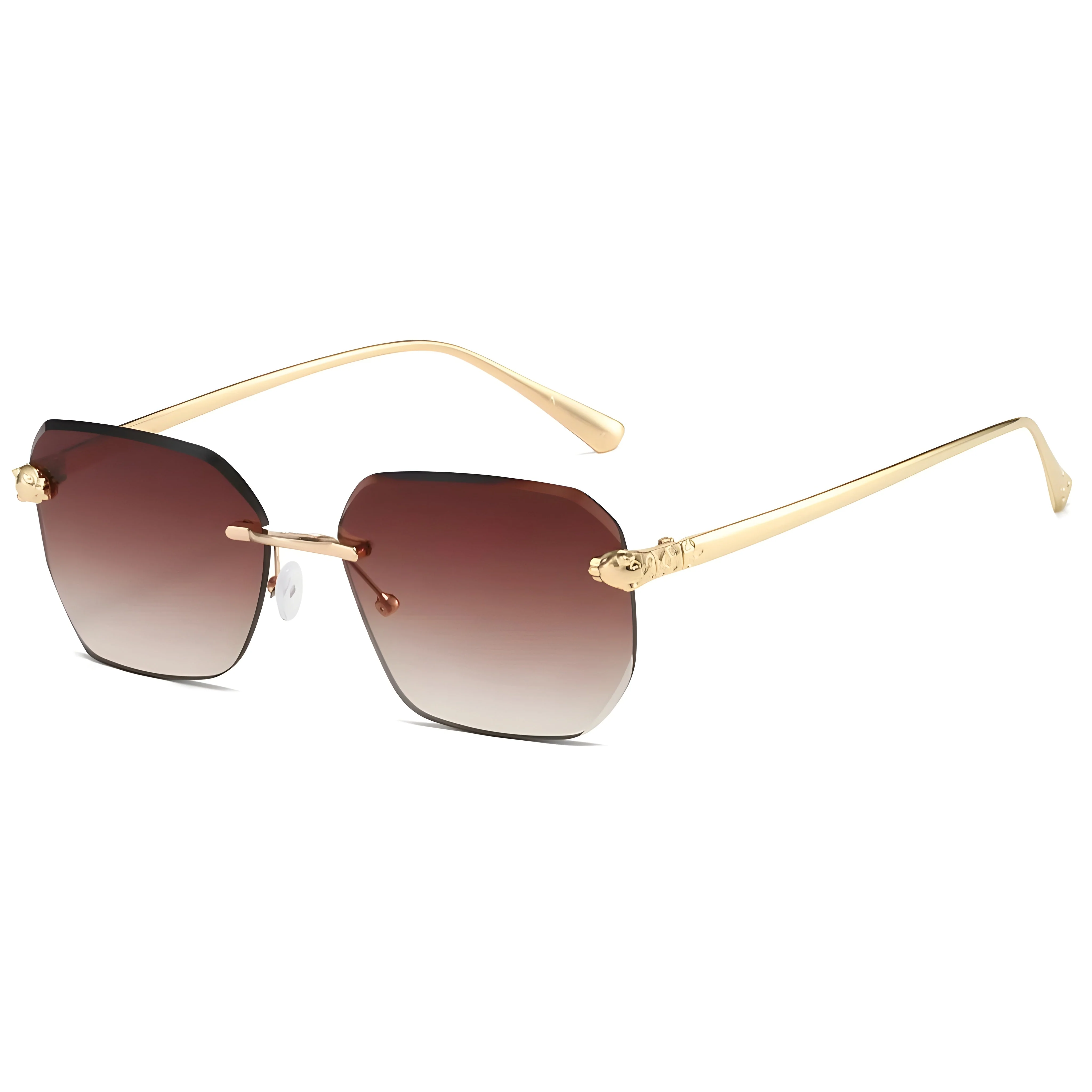 Rahmenlose Herren Sonnenbrille - Image 7