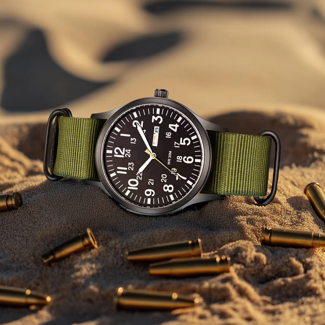 Robuste Outdoor Herren Armbanduhr - Image 5