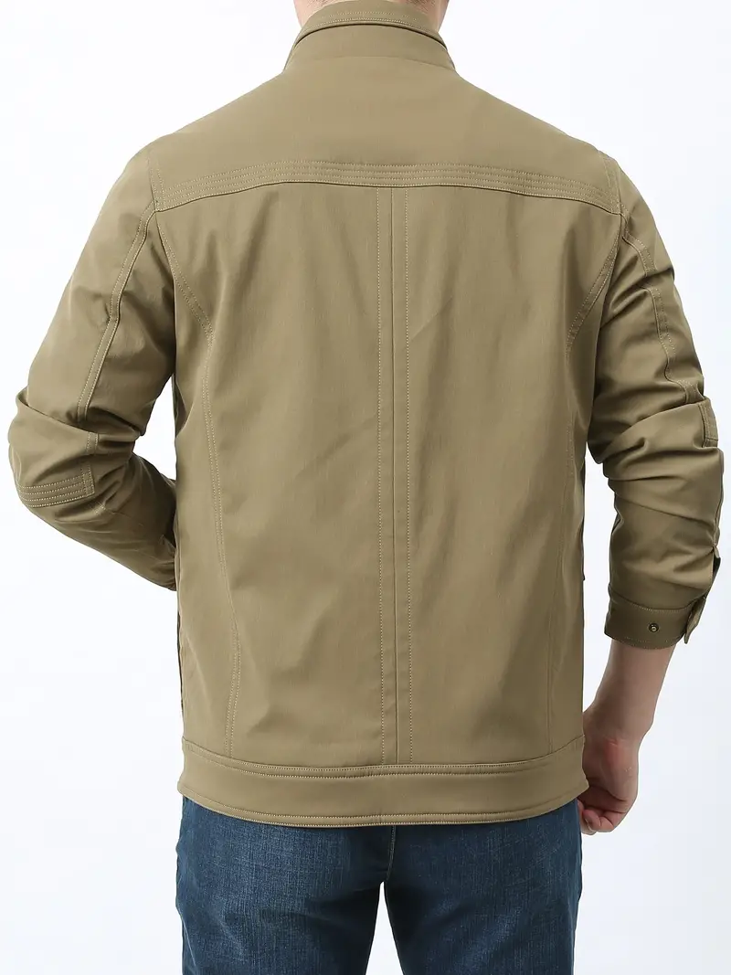 Robuste und wetterfeste Herren Outdoor Jacke aus Nylon - Image 5