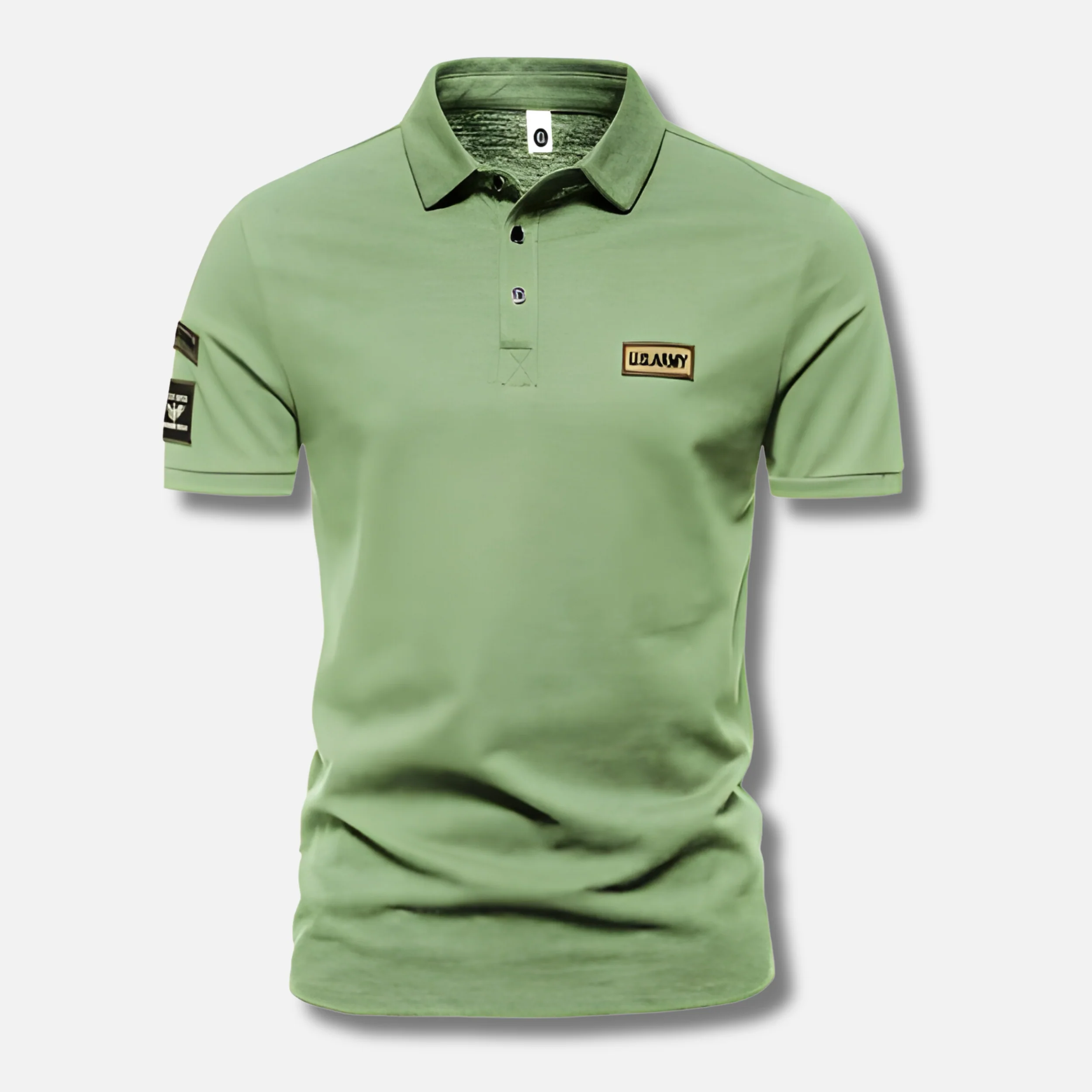 Robustes Herren Militär-Poloshirt, stilvoll und strapazierfähig - Image 4