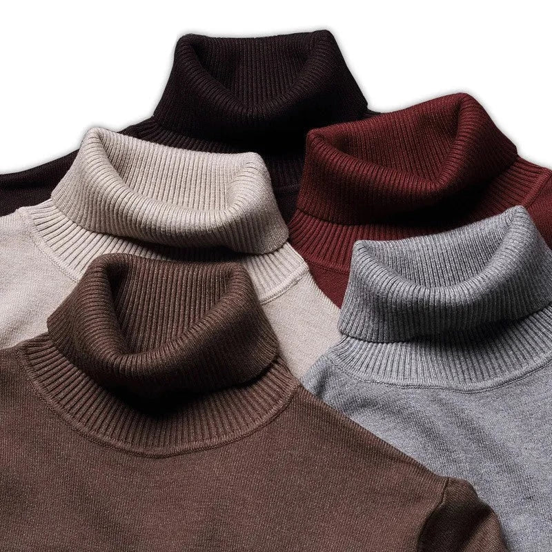 Rollkragenpullover aus Baumwolle für Herren - weich und hochwertig - Image 6