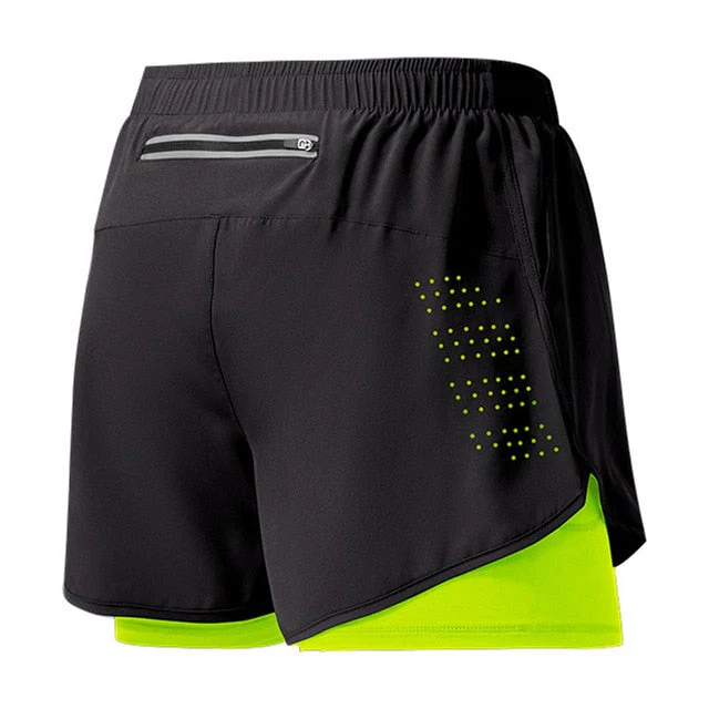 Schnelltrocknende Herren Laufshorts mit Reißverschluss - Image 4