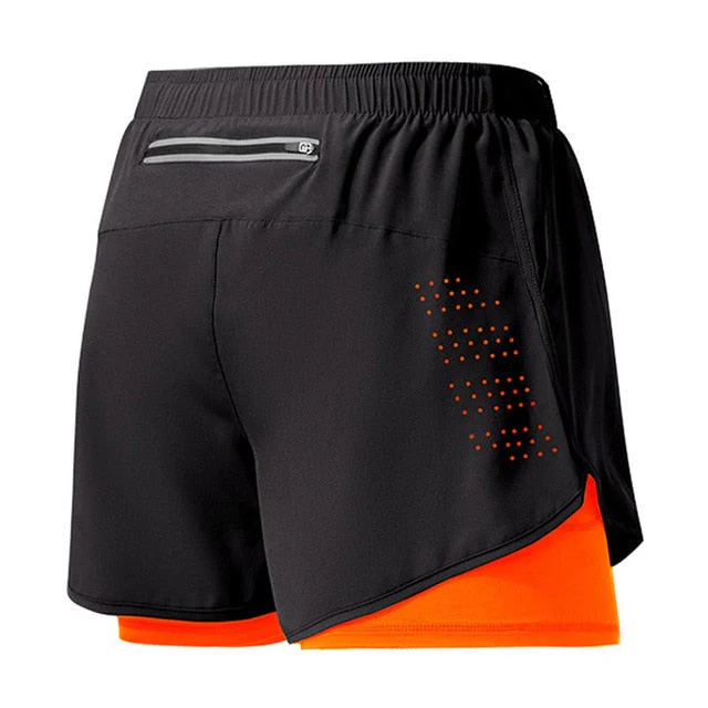 Schnelltrocknende Herren Laufshorts mit Reißverschluss - Image 8