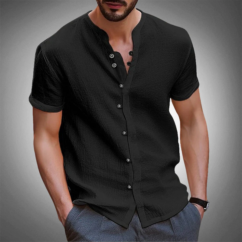 Sommerliches Casual Shirt für Herren - leicht und atmungsaktiv - Image 2