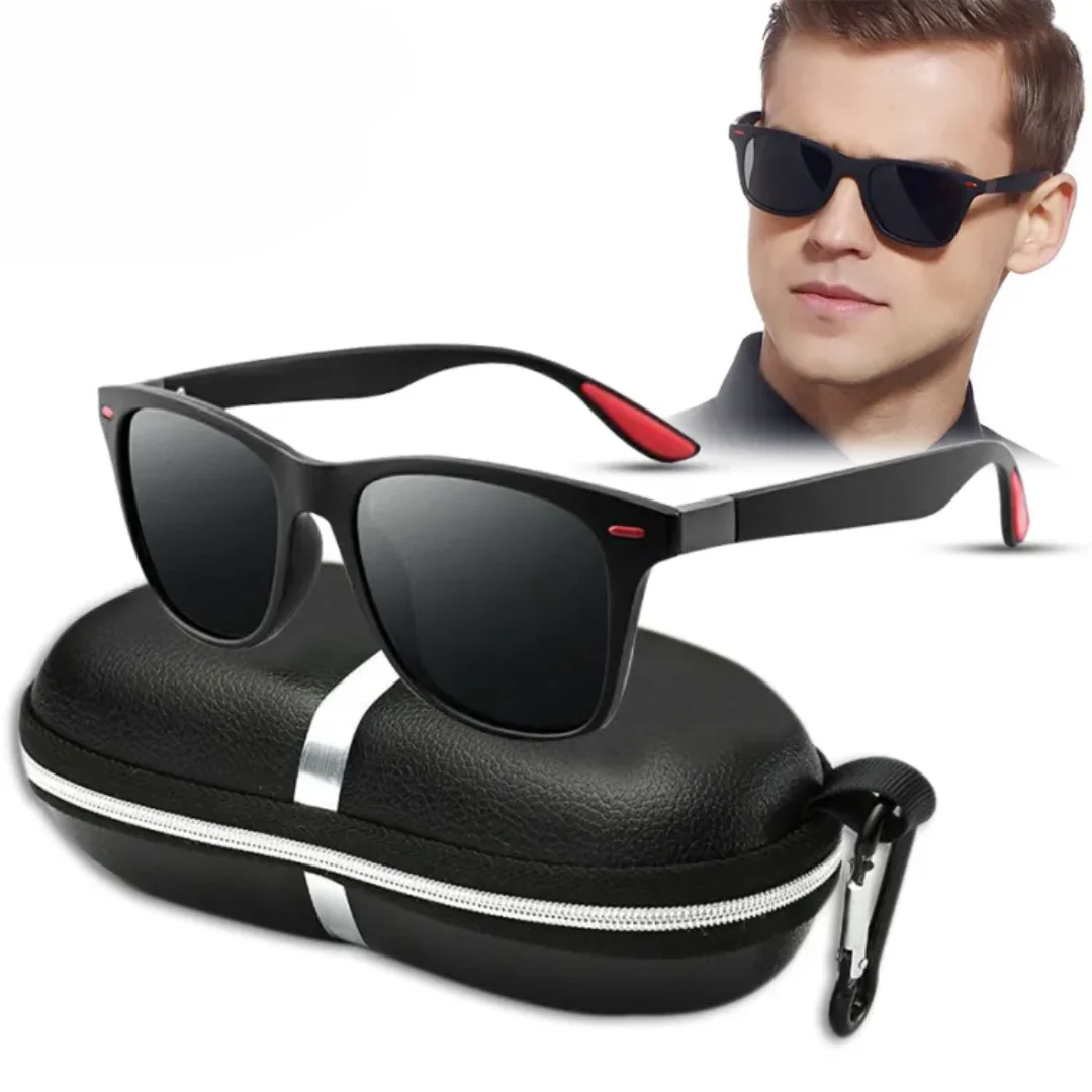 Herren Sonnenbrille mit polarisierten Gläsern für den Outdoor-Einsatz, schützend und stilvoll - Image 4