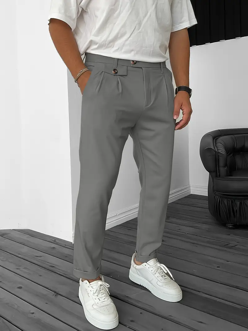 Stilvolle Casual Herrenhose mit bequemer Passform - Image 4