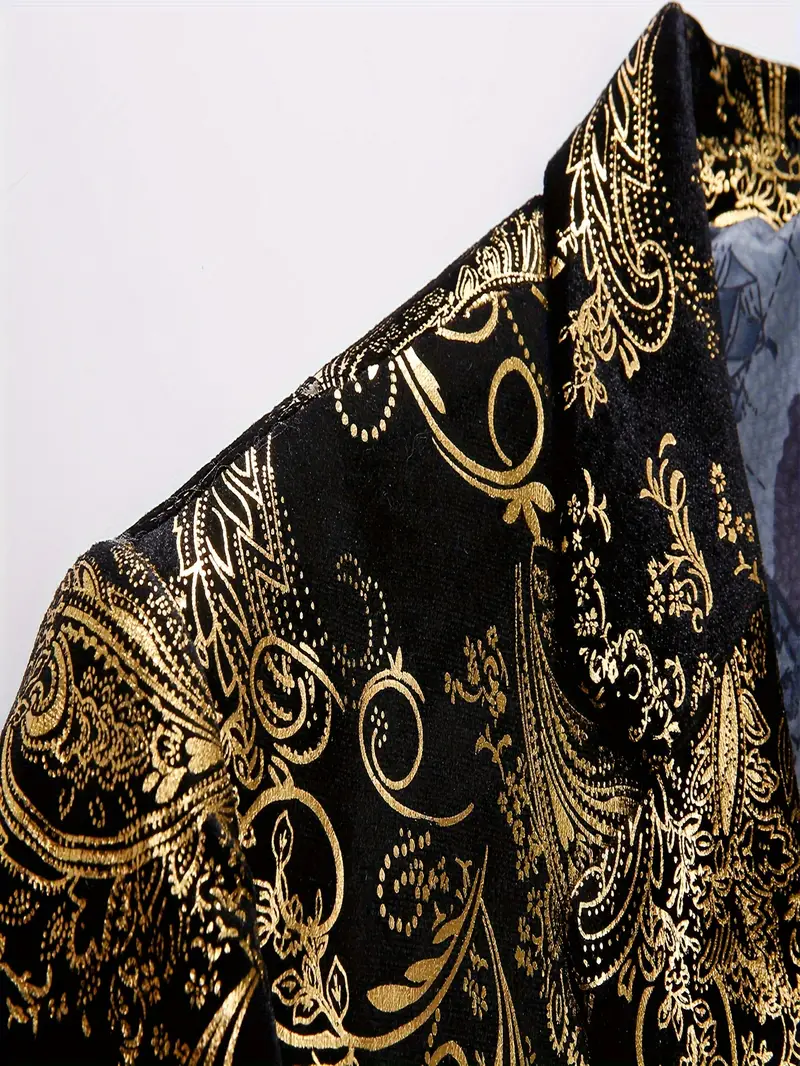 Stilvoller & Eleganter Herrenblazer im Barockmuster - Image 3