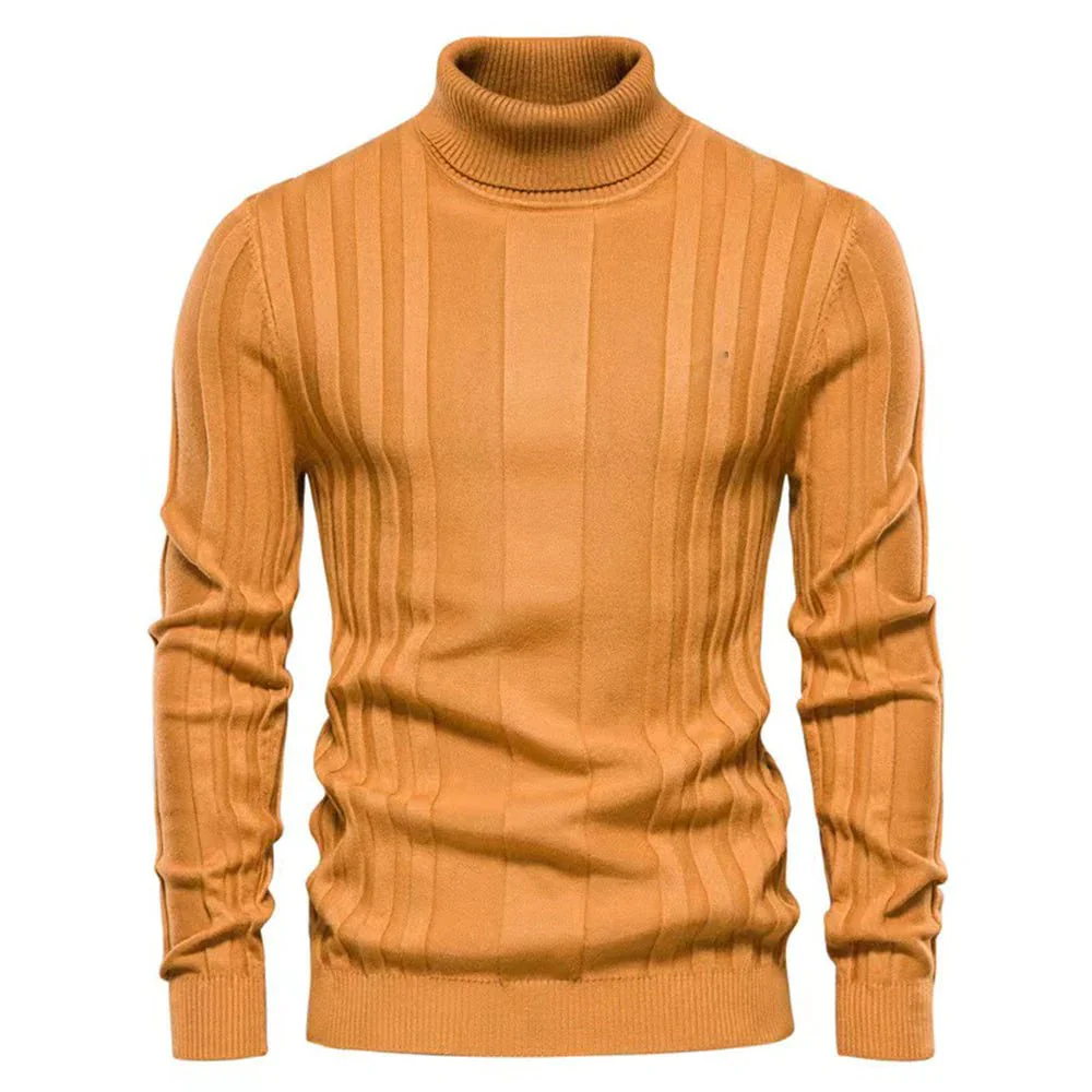 Stilvoller Herren Rollkragenpullover - Image 3