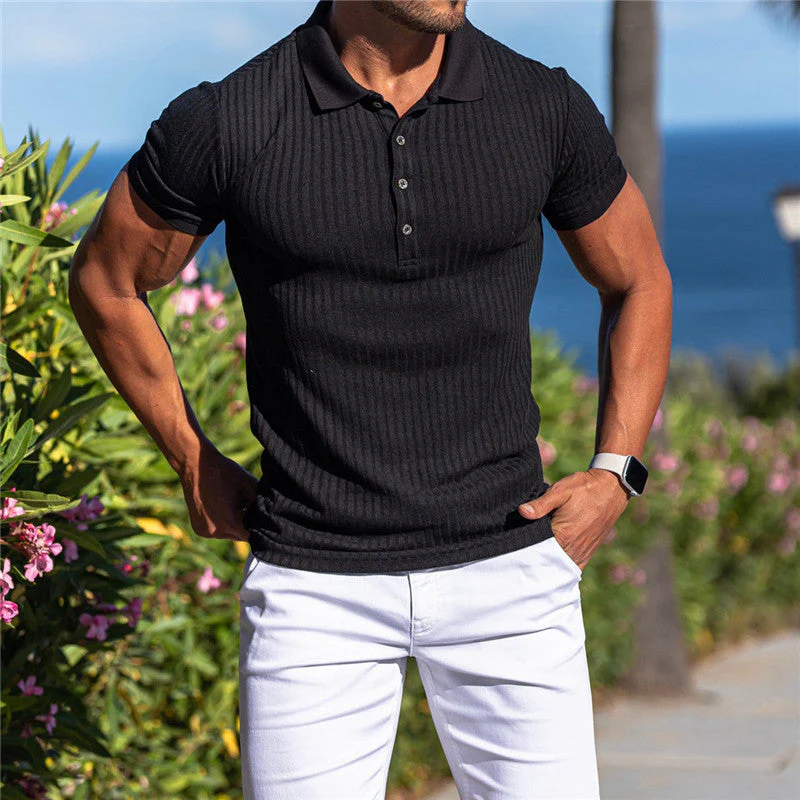 Stilvolles Baumwoll-Poloshirt für Männer – Zeitloses Design - Image 11