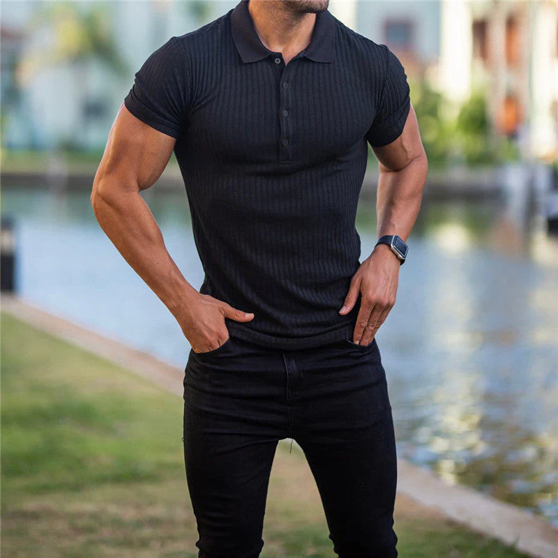 Stilvolles Baumwoll-Poloshirt für Männer – Zeitloses Design - Image 4