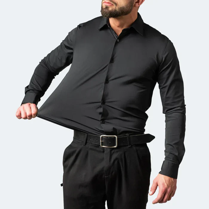 Stretch Comfort Wrinkle-Free Herrenhemd, pflegeleicht und flexibel - Image 2