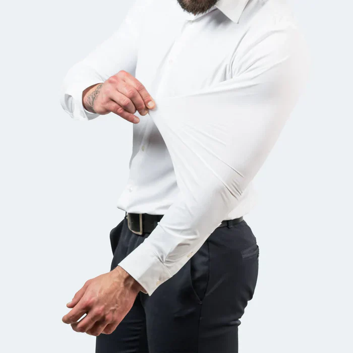 Stretch Comfort Wrinkle-Free Herrenhemd, pflegeleicht und flexibel - Image 5