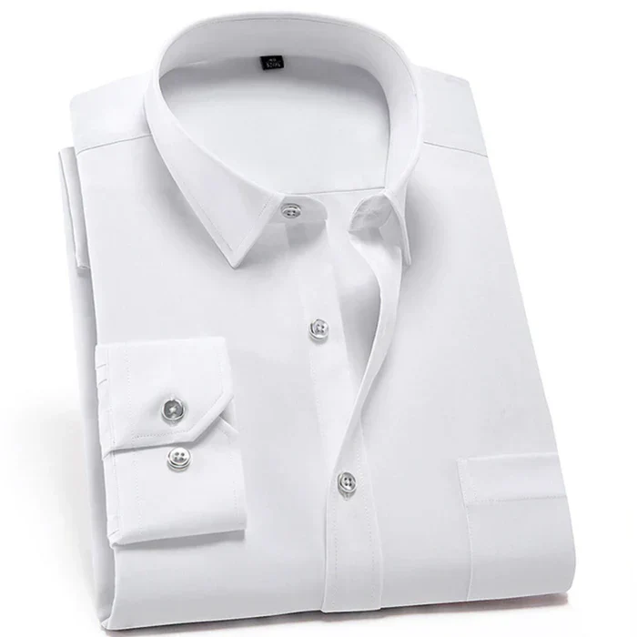 Stretch Comfort Wrinkle-Free Herrenhemd, pflegeleicht und flexibel - Image 7