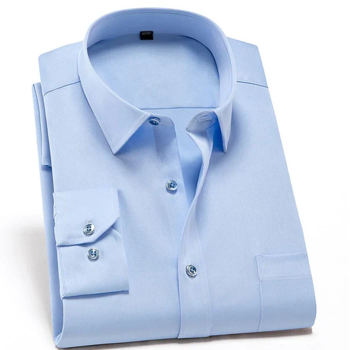 Stretch Comfort Wrinkle-Free Herrenhemd, pflegeleicht und flexibel - Image 9