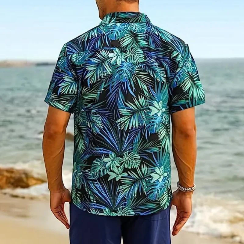 Stylisches Herren kurzarm Hemd im Cancun Stil - Image 5