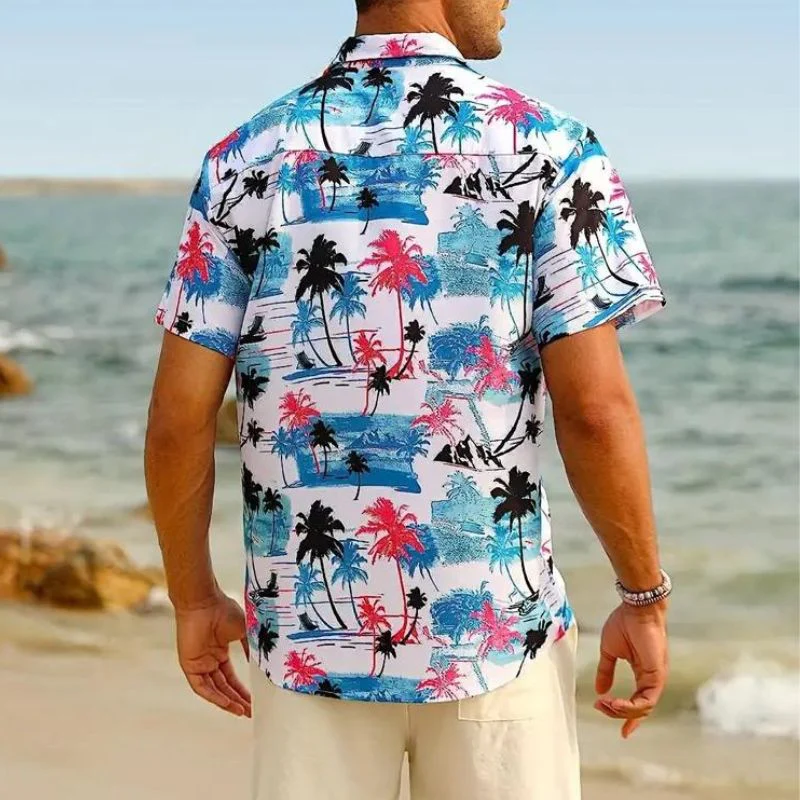 Stylisches Herren kurzarm Hemd im Cancun Stil - Image 7