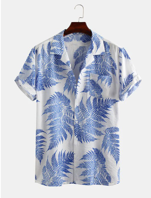 Stylisches Tropical Herren Freizeithemd mit Print - Image 3