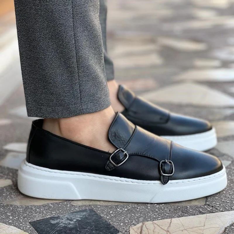 Super Bequeme Herren Slip-On Leder Loafers - Image 4