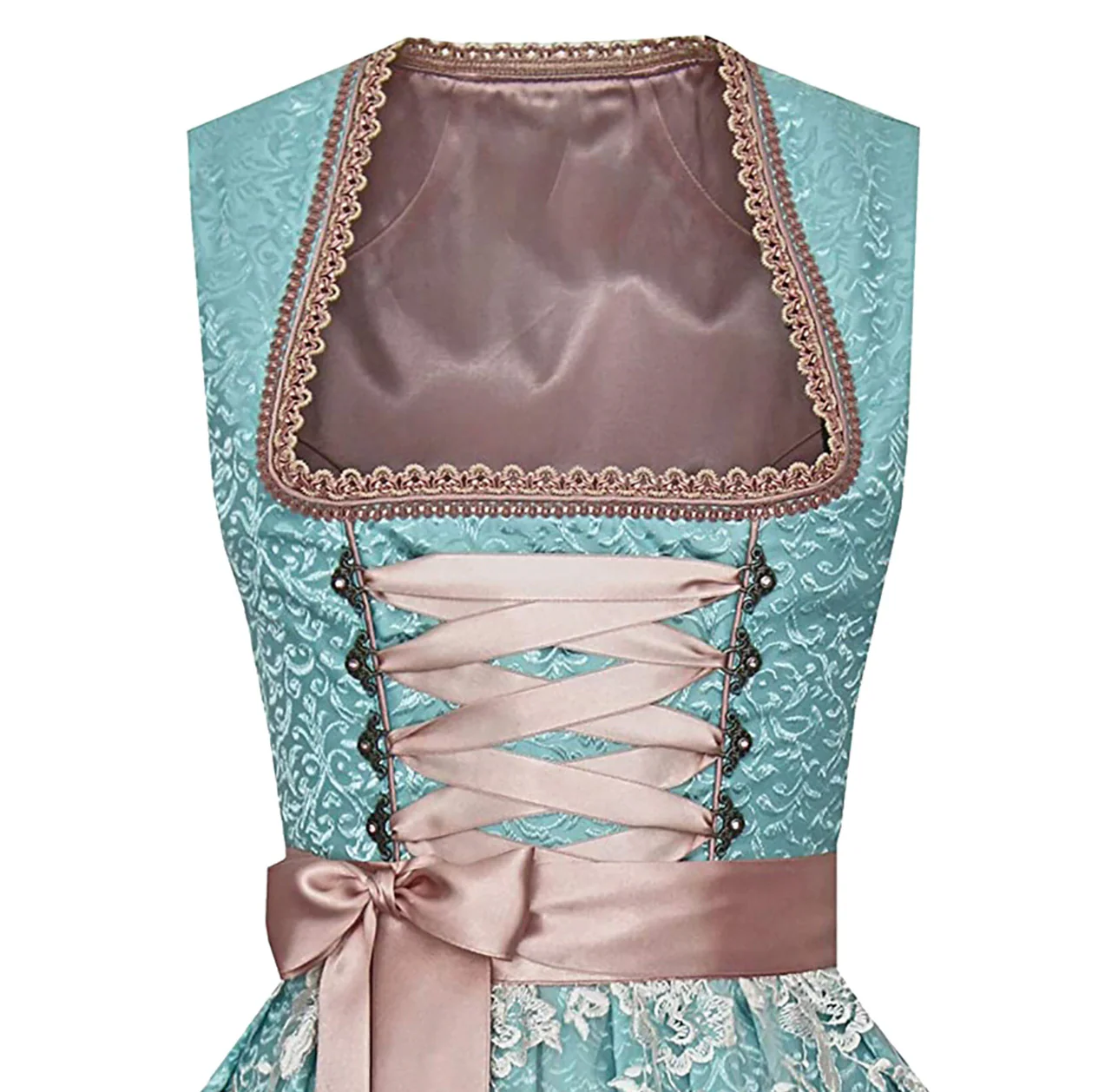 Traditionelles 3-teiliges Damen Dirndl Set mit Schürze - Image 3