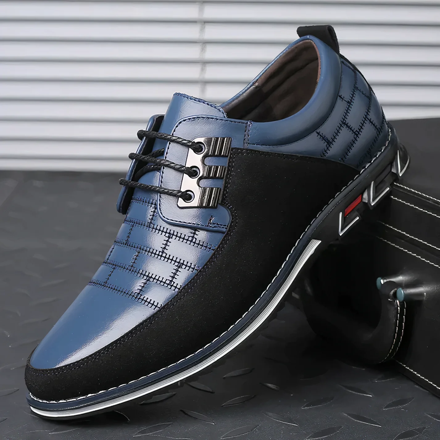 Elegante, lässige Herren Business-Schuhe mit Schnürsenkeln - Image 8