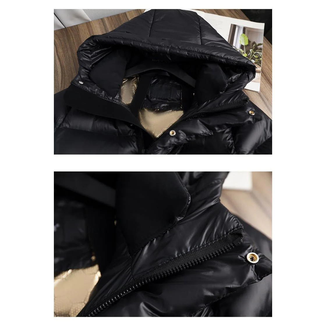 Warme, Wasserdichte Daunen-Winterjacke für Damen - Image 10