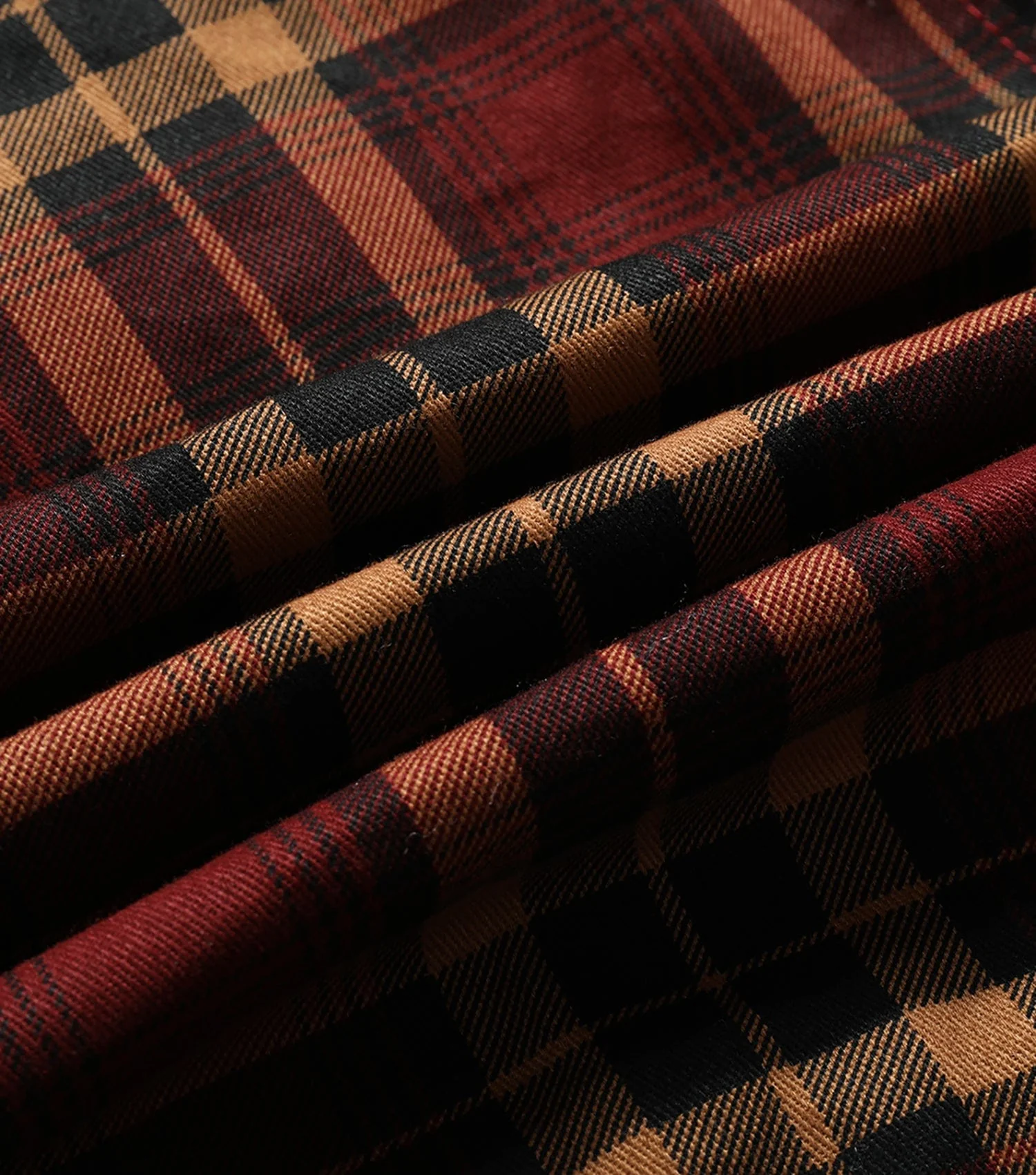 Warme Flanell Winterjacke für Herren mit Stehkragen - Image 5