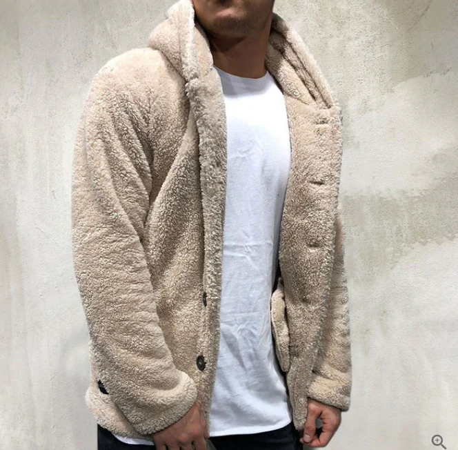 Warmer Fleece Kapuzenpullover für Herren - Image 5