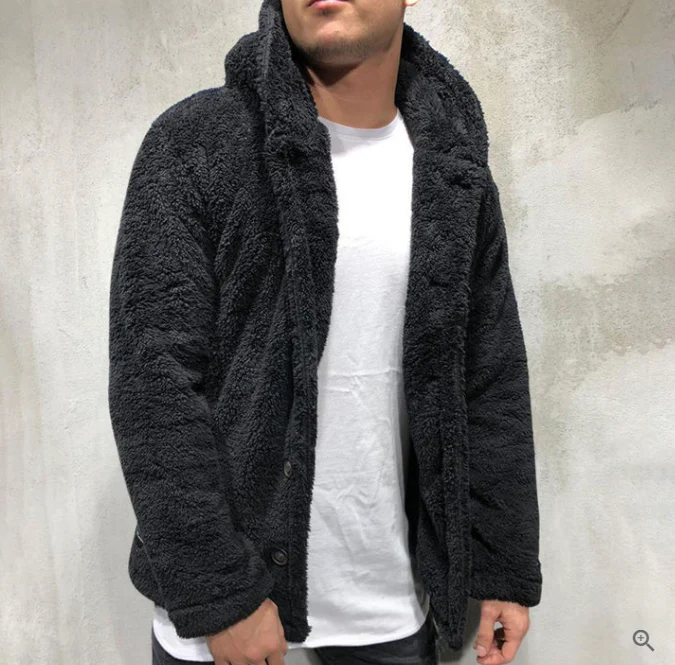 Warmer Fleece Kapuzenpullover für Herren - Image 6